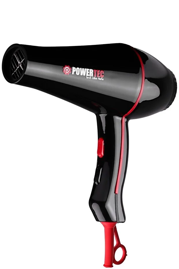 Powertec TR-601 (2500 W) Turbo Professional Series Fön Makinesi & Saç Kurutma 2.7m Uzun Kablolu Yeni Versiyon